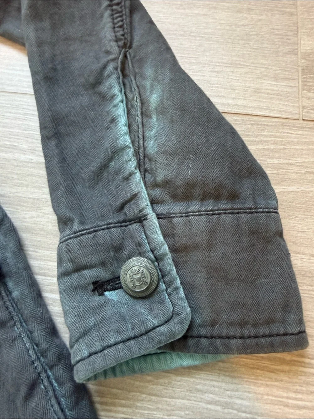 Free People Double Cloth Utility Washed